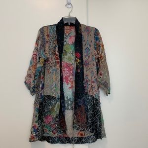 Johnny Was psychedelic kimono XS